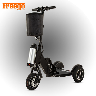 Freego patenteou só o &quot;trotinette&quot; bonde de 3 rodas com Seat para transportadores pessoais velhos