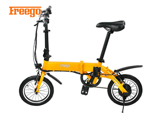 A bicicleta elétrica do &quot;trotinette&quot; da dobradura impermeável, dobra acima a estrutura forte da bicicleta elétrica