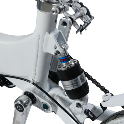 240W 36V bicicleta elétrica dobrável do pneu grande de 14 polegadas para senhoras personalizou a cor