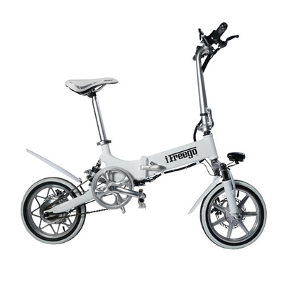 O mini Portable que dobra a bicicleta elétrica/dobra acima a bicicleta elétrica 36V7.8Ah 14 polegadas