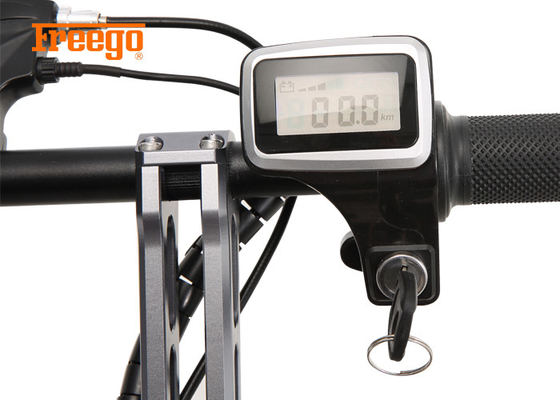 bicicleta elétrica dobrável da bateria de lítio de 36V 7.2AH com rodas assistentes