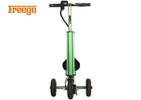 8&quot; bicicleta elétrica dobrável do &quot;trotinette&quot; do pneu pneumático para adultos com o motor da escova do freio de disco